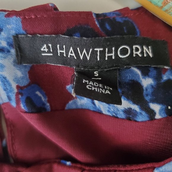 41 Hawthorn Eden Women's Floral Fit & Flare Lined Dress, Sz S, NWOT - Picture 10 of 11